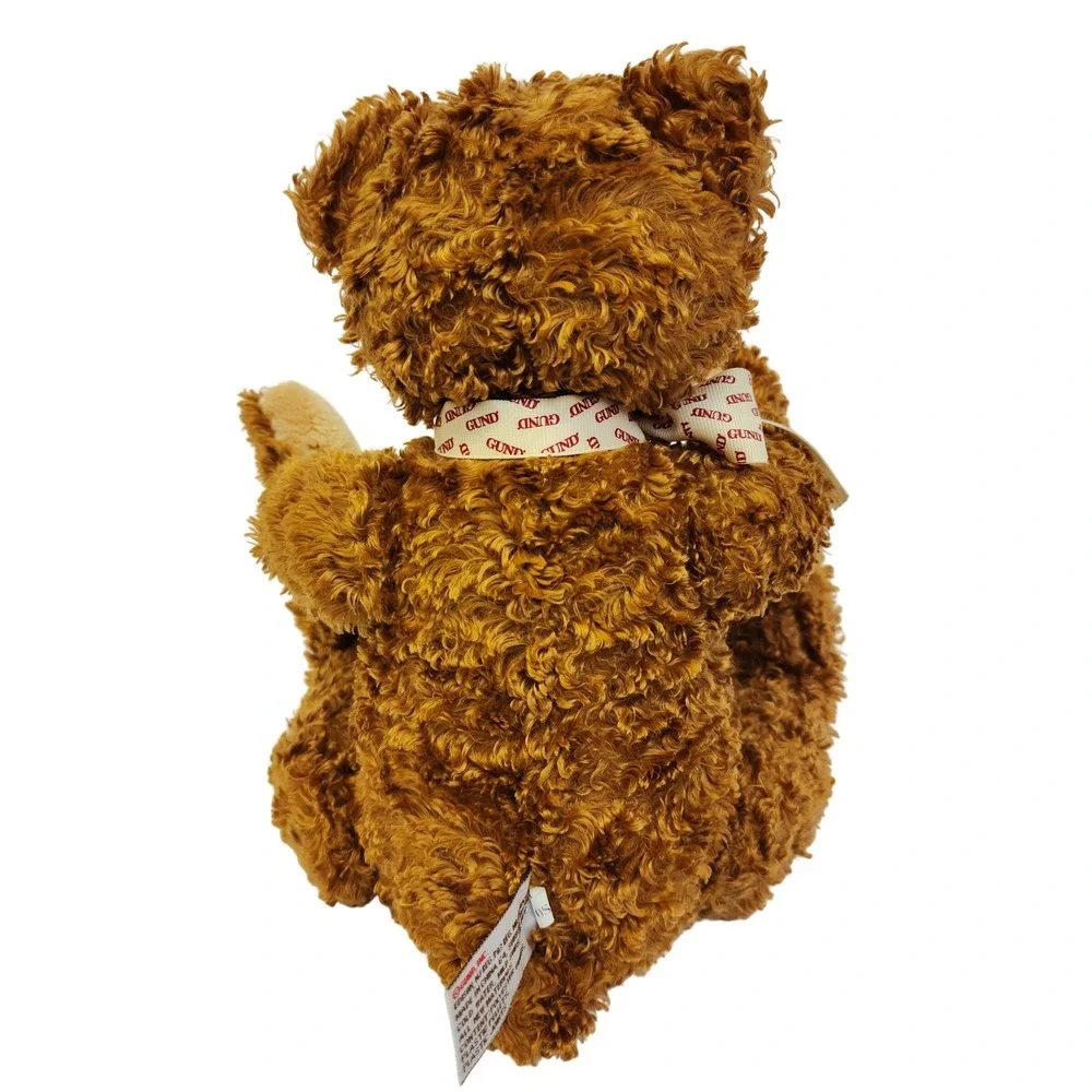 Gund Paxton Brown Shaggy Teddy Bear Plush Stuffed Animal 15231 12 inch